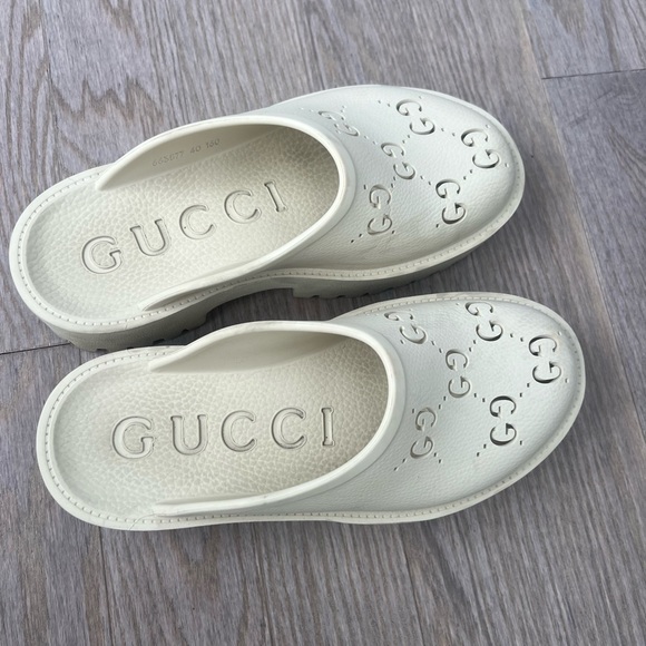 Gucci rubber clog mules - Picture 3 of 6